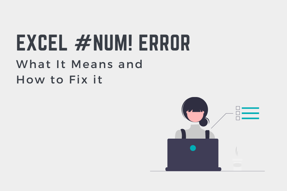 Excel #NUM! Error What It Means and How to Fix it Cover Image