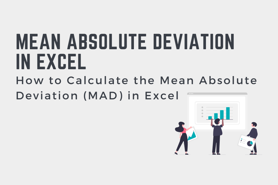 How to Calculate the Mean Absolute Deviation (MAD) in Excel Cover Image
