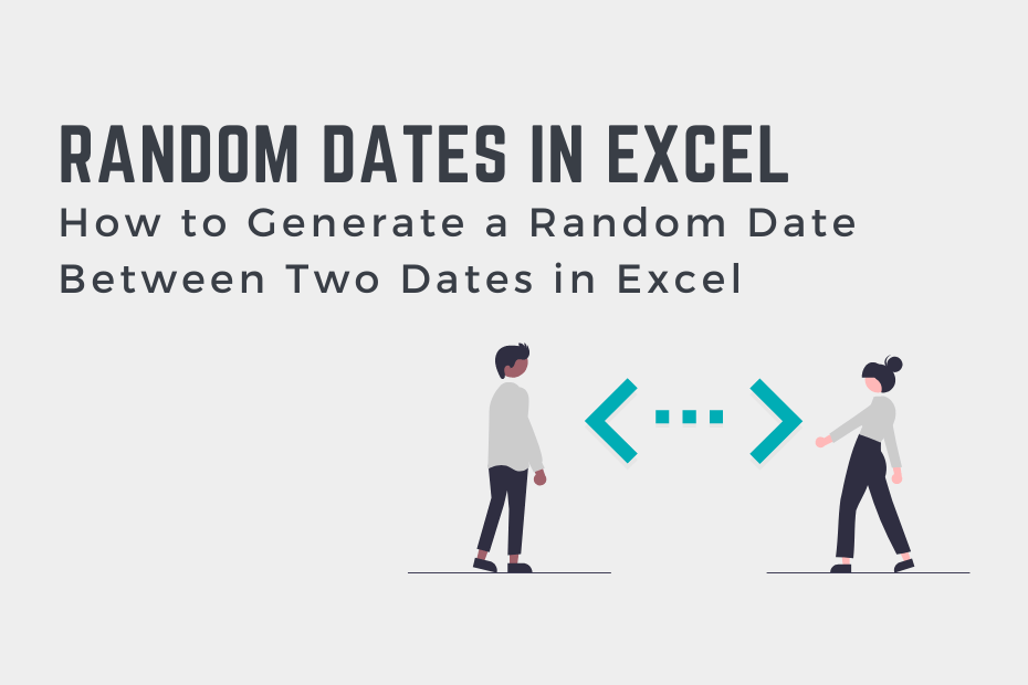 How to Generate a Random Date Between Two Dates in Excel Cover Image