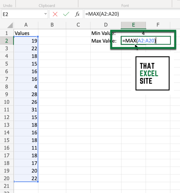 How to Normalize and Standardize Data in Excel - That Excel Site