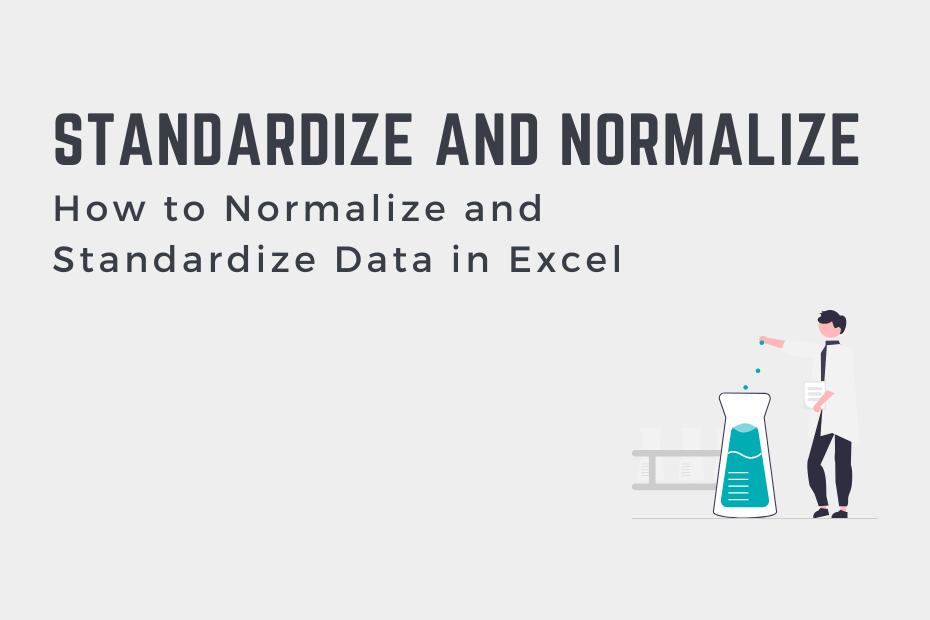 How to Normalize and Standardize Data in Excel Cover image
