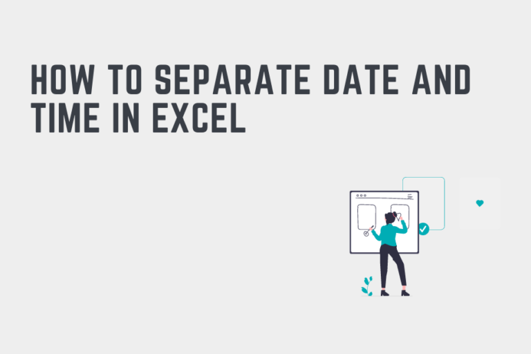 how-to-split-date-and-time-from-a-cell-to-two-separated-cells-in-excel